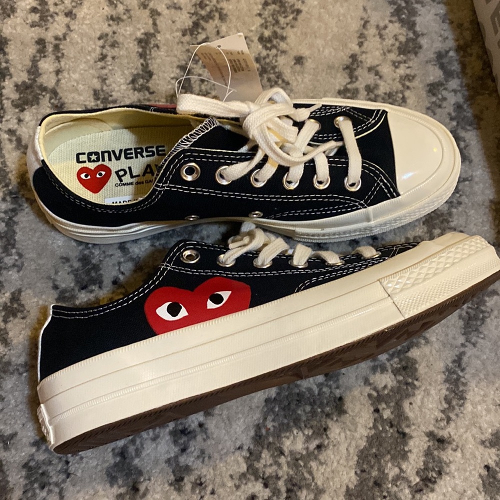 Comme des Garcons Play x Converse Play One Heart  Sneakers - Picture 4 of 4